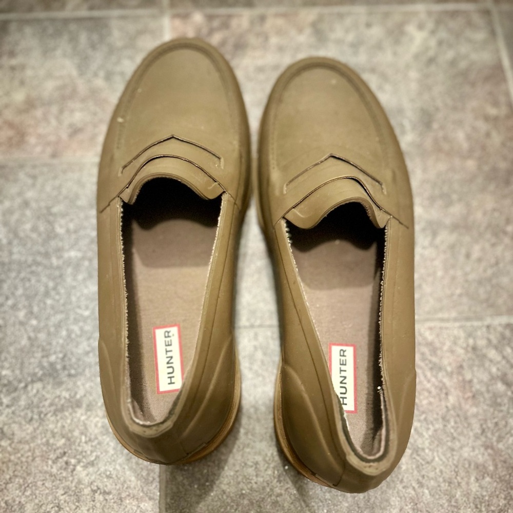 Hunter Rain Penny loafer